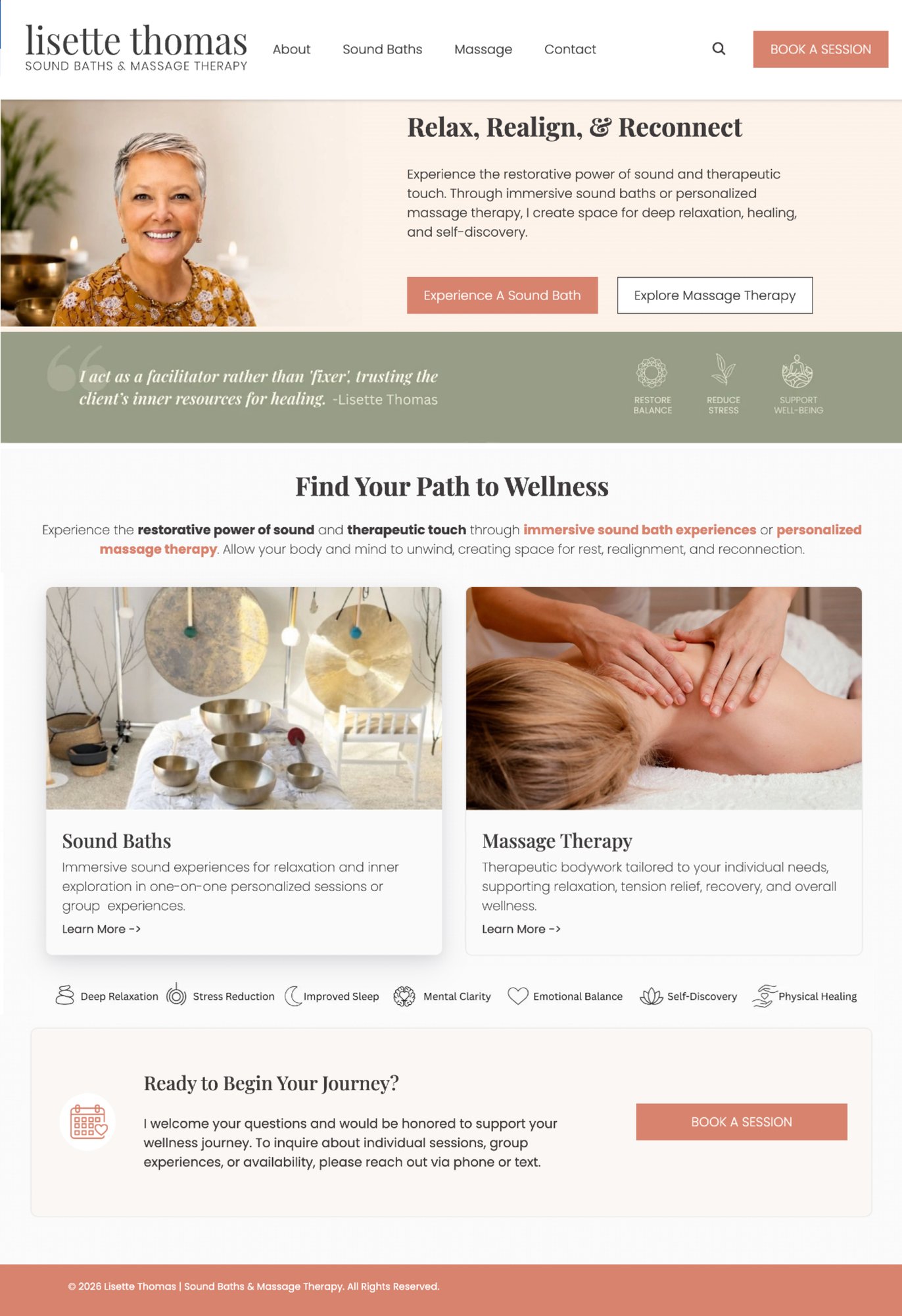Web Design Lisette Thomas