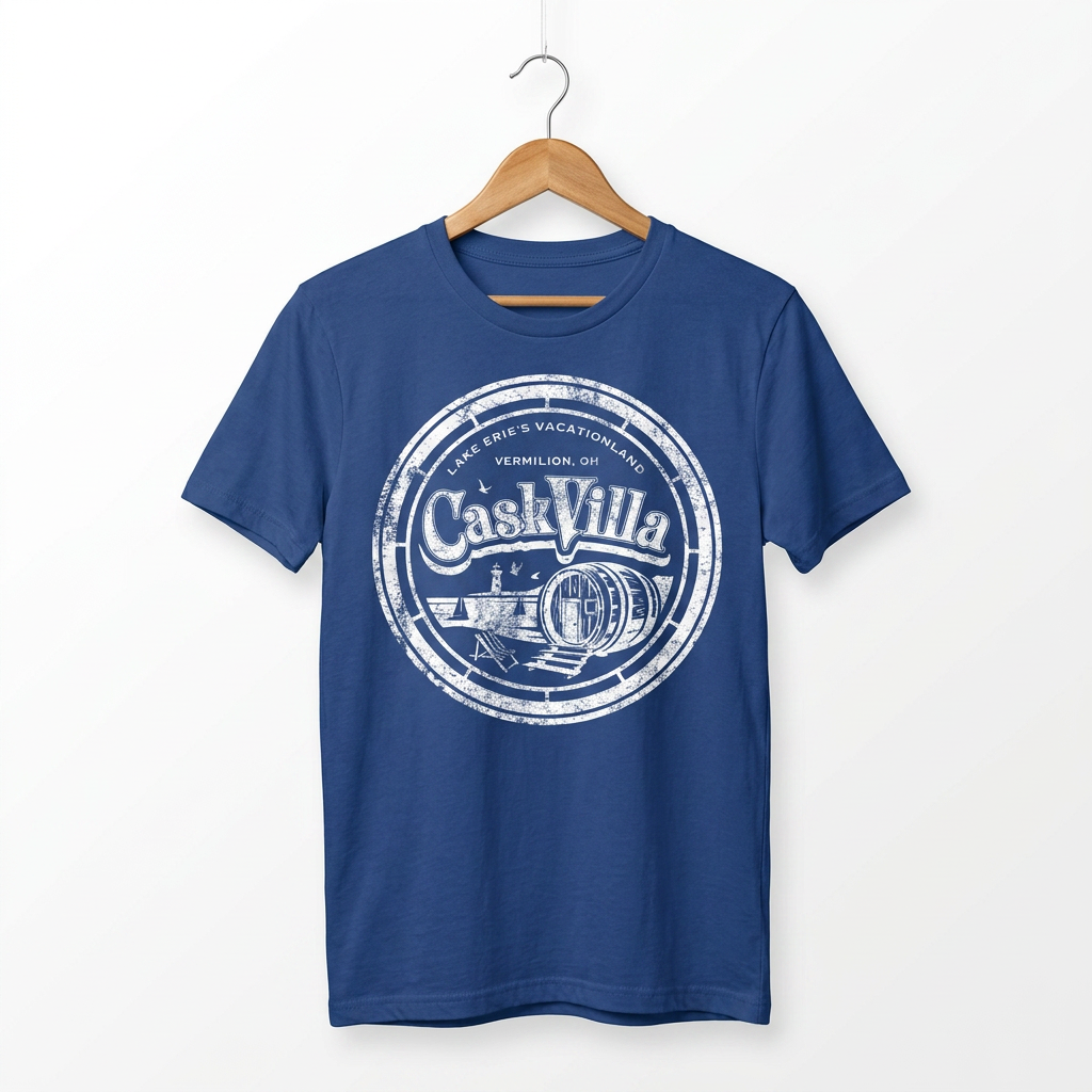 Cask Villa Tshirt Hanging